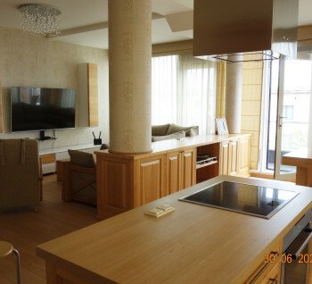 We offer spacious apartment with amazing view of the river