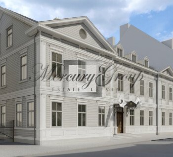 Домовладение с новым проектом в Тихом центре Риги...