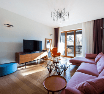 For sale a beautiful one bedroom apartment in the LEGEND in Jurmala