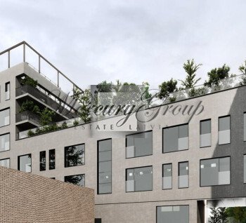 An apartment in new modern project in the center of Riga for sale