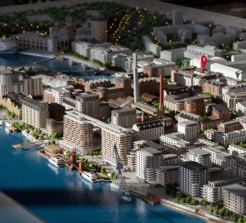 1 bedroom apartment in Riga Waterfront in the building Club Residences for sale.