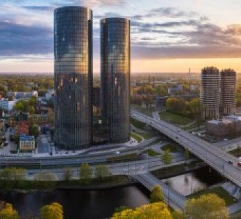 Ofice in project Zunda Towers