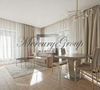 For rent two-bedroom apartment in the new project in Jurmala