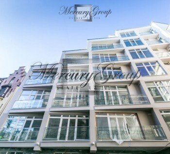 For sale one-bedroom apartment in the new project in Riga center