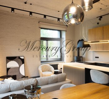 3-room Scandinavian-style apartment in the heart of Mežaparks
