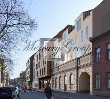 A land plot with a ready project in Riga centre for sale 