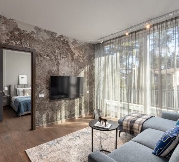 Designer 2-Bedroom Apartment in the Heart of Jurmala