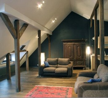 Exclusive attic apartment in Riga Quiet center