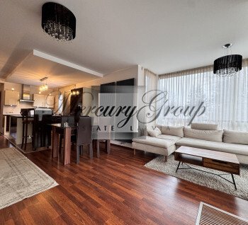 Elegant apartment with a rooftop terrace in Jūrmala