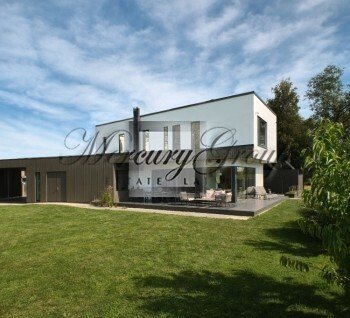 We are selling modern house in Jurmala near river!