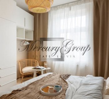 For rent a completely new, fully furnished 2-room apartment in the center of Riga