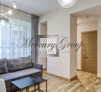 Spacious apartment in new project in Jurmala