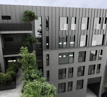 An apartment in new modern project in the center of Riga for sale