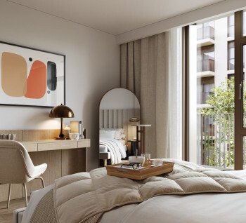 1 bedroom apartment in Riga Waterfront in the building Club Residences for sale.