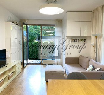 Cozy apartment with two bedrooms and a plot of land 50 meters from the sea