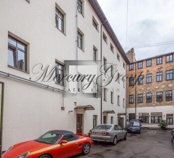 House with apartments in Riga.