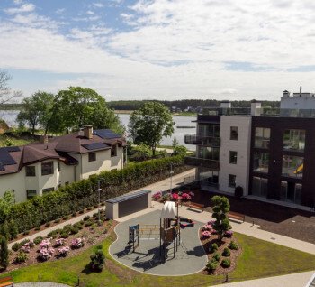 One-bedroom apartment for rent in the new project in Jurmala
