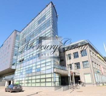 Modern commercial offices with the view to the Old Town