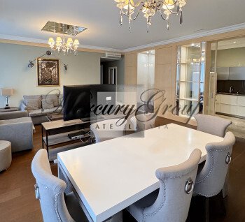 Elegant apartment in Dzintari — first line from the sea
