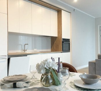 Cozy 2-room apartment with two balconies in a new project