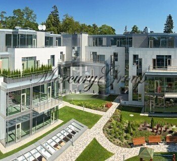 For sale two-bedroom apartment on the ground floor in the new project in the Jurmala