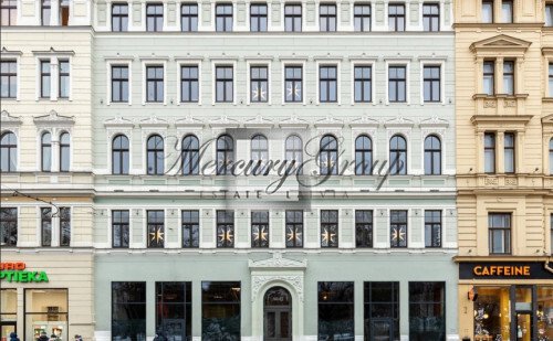 Renovated building in the city center of Riga