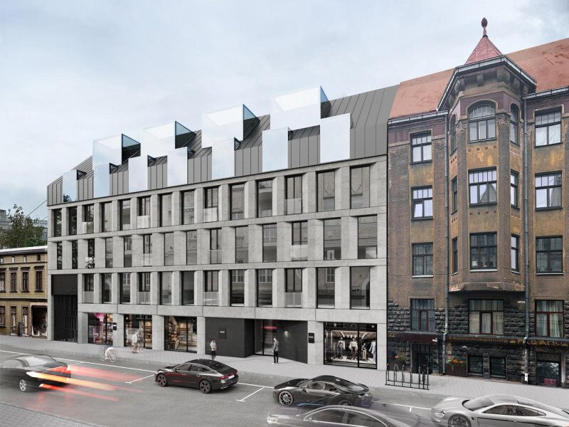 Modern project in the city center of Riga. Nr. 2