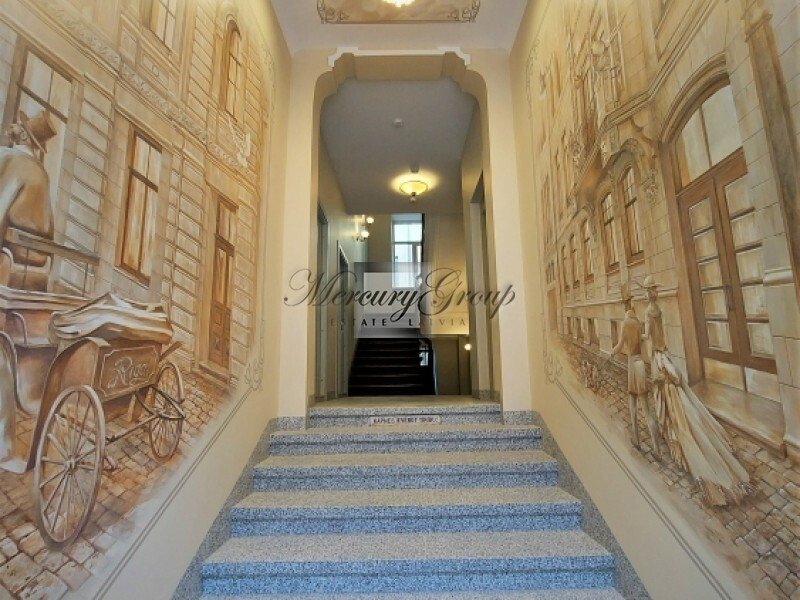 Apartments in the renovated building on Lacplesa street. Nr. 10