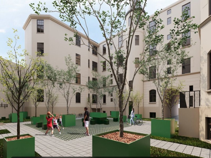 Izsmalcināts jūgendstila projekts Rīgas centrā. Nr. 3